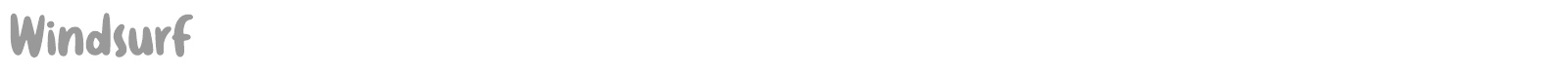 Windsurf font preview